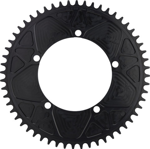 Garbaruk Kettenblatt Aero Round 5-Arm 130 mm Lochkreis - black/56 Z