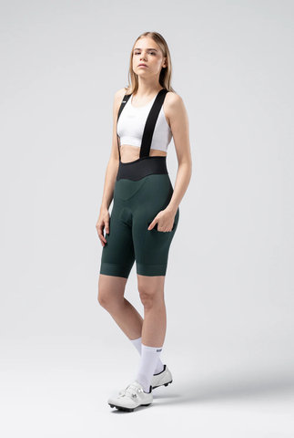 GOBIK Grit 3.0 Bib Shorts Damen Trägerhose - pinewood | S