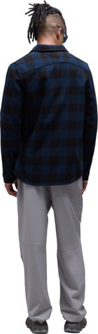 Oakley Bear Cozy Flannel Shirt - abyss pitch black check | XL