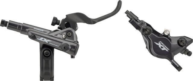 Shimano XT Scheibenbremse BR-M8100 mit Resinbelag J-Kit - schwarz/Hinterrad/rechts (seitenspezifisch)