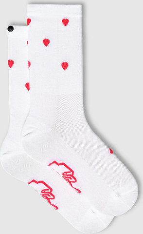 FINGERSCROSSED Chaussettes Cœurs Rituels Classiques - blanc | 35 - 38