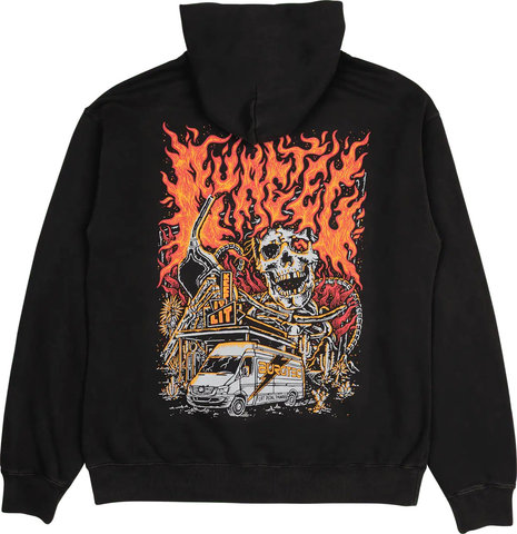 Burgtec Manténlo Encendido Sudadera con Capucha - black/L
