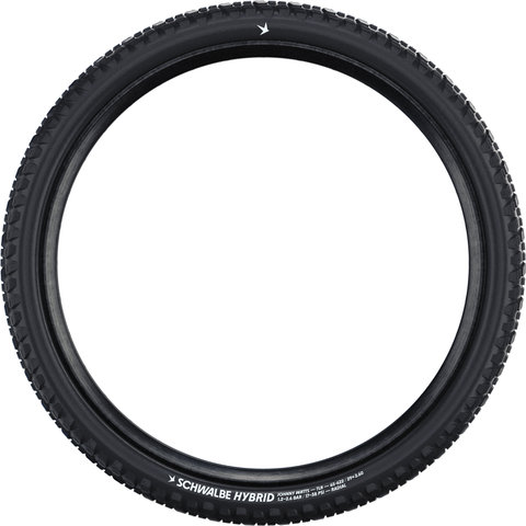 Schwalbe cubierta plegable Hybrid Johnny Watts ADDIX Green E-50 TLR 27,5" - black | 60 mm | 27.5 | 60-584 | 2.35 