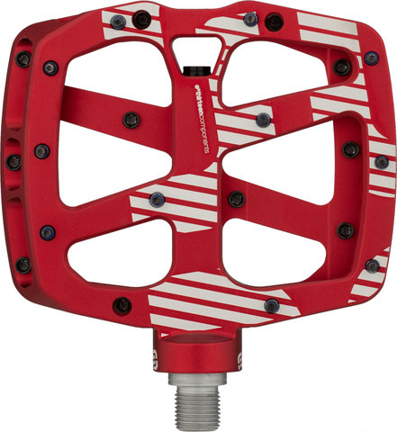 e*thirteen Plus Flat Plattformpedale - red