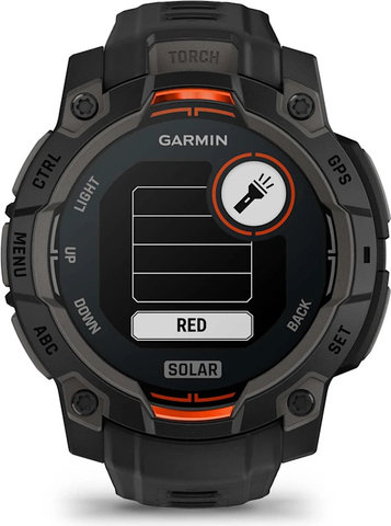 Garmin Instinct 3 45 mm GPS multisport smartwatch - black