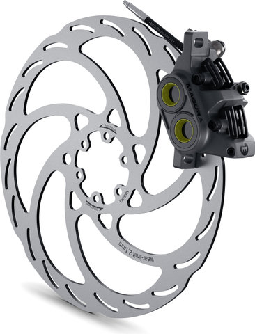 Magura Gustav Pro First Edition v+h Set Scheibenbremse - schwarz-anthrazit/Set/Flip-Flop (seitenunspezifisch)