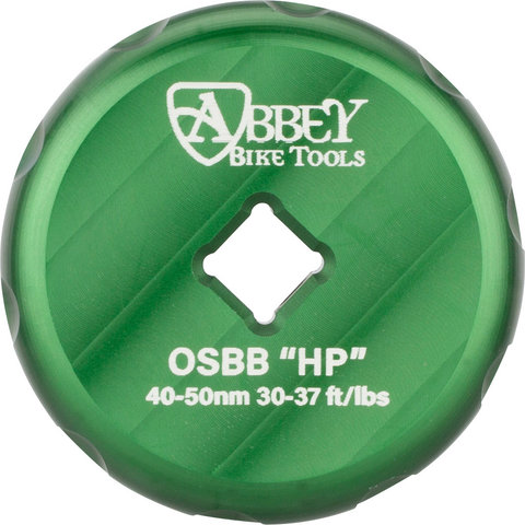 Abbey Bike Tools Herramienta Bottom Bracket Socket Single Sided para Hope - green