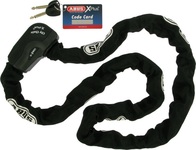 ABUS Candado de cadena Granit CityChain X-Plus 1060 - negro/170 cm