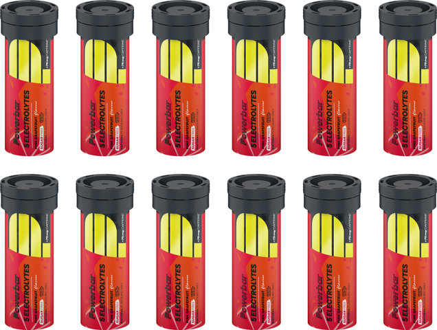Powerbar 5Electrolytes Sports Drink Sportgetränk Brausetabletten - Box (42gx12) - pink grapefruit