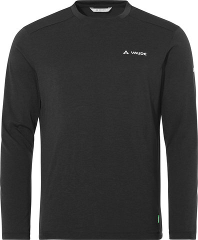 VAUDE Shirt Sveit LS II - black-white/XXL
