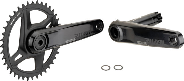 SRAM Rival 1 AXS DUB Wide Crankset - Workshop Packaging - black | 40 | 170,0 mm