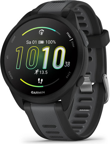 Garmin Forerunner 165 Music multisport smartwatch - black-slate grey