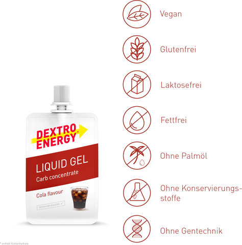 Dextro Energy Liquid Gel Kohlenhydrad-Gel - 1 Stück - cola | cola