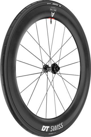 DT Swiss Paire de roues WTS DT ARC 1100 DICUT 65 Carbon Disc Center Lock 28" - black | roue avant uniquement | roue avant uniquement | roue avant uniquement | 100 mm | Non Boost | 28"