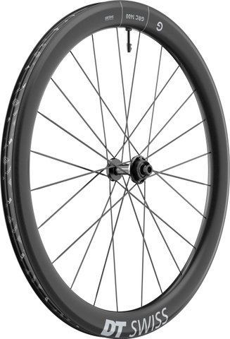 DT Swiss Set de Roues GRC 1400 DICUT 50 Disc Center Lock 28" - noir/142 mm/100 mm/28"/Shimano Route/100 mm/100 mm/142 mm
