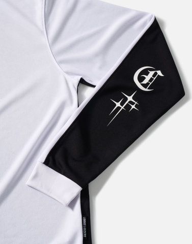 Loose Riders C/S 2 Tone Long Sleeve Jersey - white/M