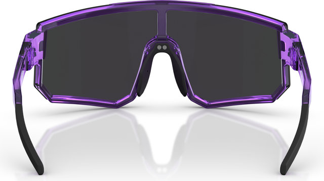 Bliz P005 Sports Glasses - transparent purple | purple mirror