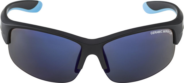 Alpina Flexxy Youth HR Kindersportbrille - black blue matt | black