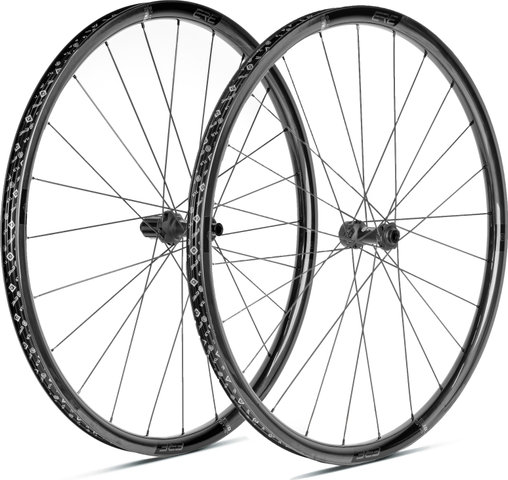 ERE Research Tenaci GT25 Carbon Disc Center Lock 28" Laufradsatz - black-black/Non Boost/Non Boost/28"/142 mm/100 mm/Shimano Road