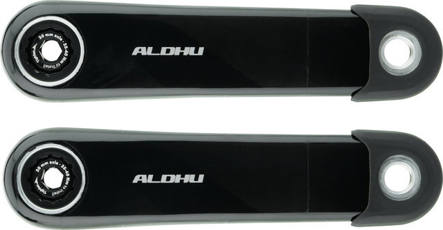 Rotor ALDHU Carbon Gravel Juego de manivelas Redondo 46/30 11 velocidades - negro/170,0 mm/30-46
