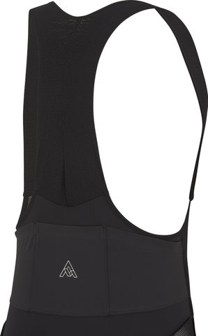 7mesh Culotes cortos interiores con tirantes Foundation Bib Short - black/M