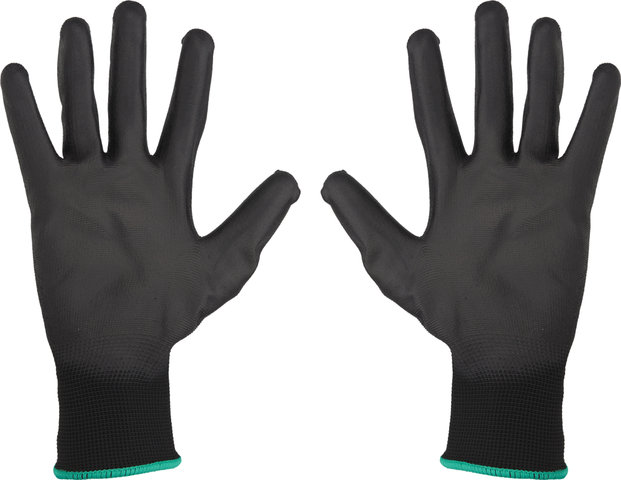 Finish Line Mechaniker-Handschuhe - schwarz-grün/S/M