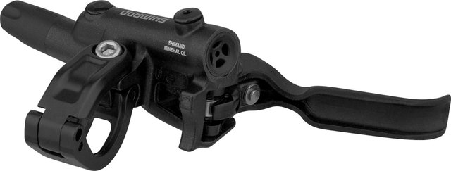 Shimano Maneta de frenos BL-M6100 con logotipo de Shimano - negro/Derecho (específico de lado)