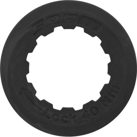 SRAM Verschlussring Stahl für PG-1050 / PG-950 - black