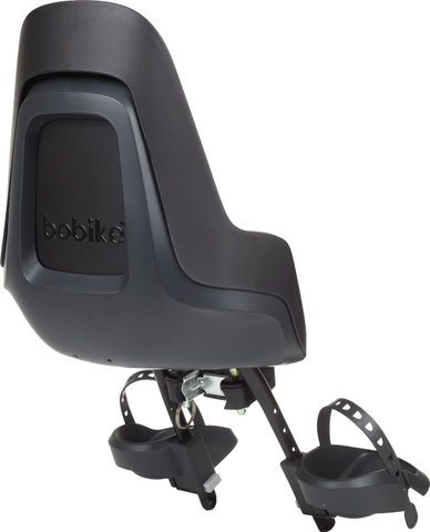 bobike Siège de Vélo pour Enfant Avant Go Mini pour Tube de Direction - black