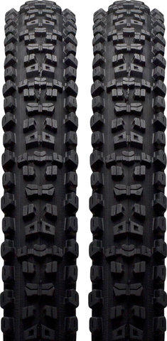 Maxxis Aggressor Double Down WT 29" Folding Tyre Set - black/29 /63 mm/63-622/2.5 