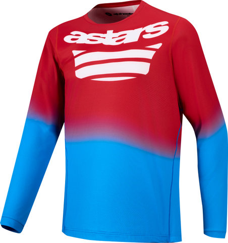 alpinestars A-Dura Astars 2.0 L/S Trikot - red-bright blue | S