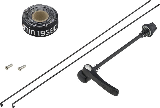 bc basic Mountain Deore Disc Center Lock DT Swiss 533D 29" Laufrad - schwarz | 29" VR 9x100