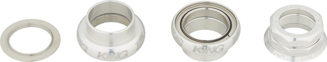 Chris King GripNut Sotto Voce EC30/25,4 - EC30/26 Gewindesteuersatz - silver/1"/EC30/25,4 - EC30/26