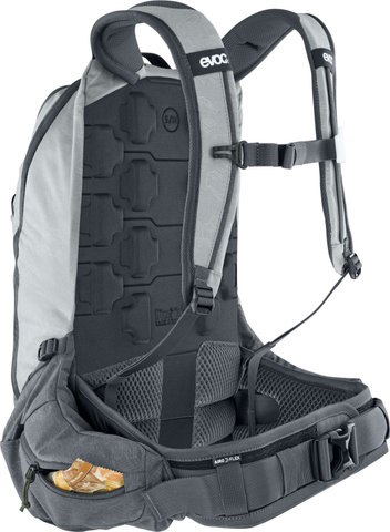 EVOC Sac à Dos avec Protection Trail Pro 16 - stone-carbon grey/16 