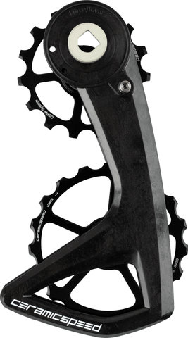 CeramicSpeed OSPW RS 5-Spoke SRAM Force E1/Rival E1 Black Pulley Wheel System - black | 14 teeth (guide pulley), 20 teeth (tension pulley)