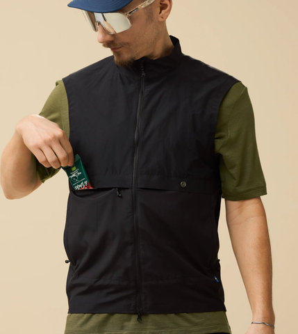 Fjällräven Gilet d'aventure extérieur Hoja - black | L