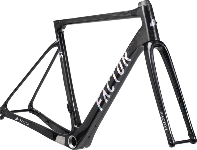 Factor Kit de Cadre en Carbone LS Disc Gravel - chrome/M/Axe Traversant 12 mm