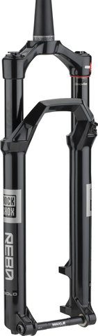 RockShox Reba Gold Isolator – 2-position remote 29" suspension fork - gloss black | 100 mm | 44 mm | 29" | 1 1/8" - 1,5" tapered | 15 mm Thru Axle | 110 mm