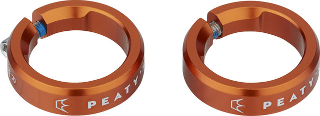 Peaty's Bagues de serrage Monarch Grips - mango