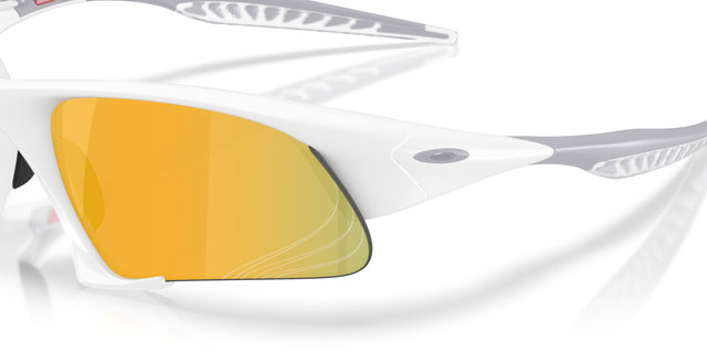 Oakley Suture Jacket Sports Glasses - matte white | prizm 24k polarized