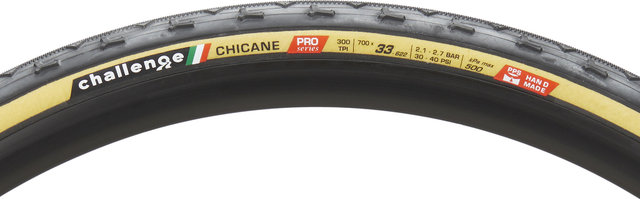 Challenge Pneu Souple Chicane Pro 28" - noir-brun/28 /33 /33-622