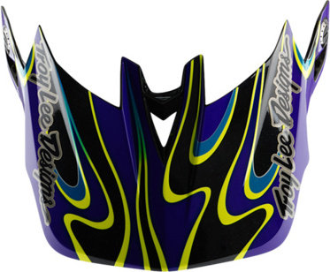 Troy Lee Designs Casque D4 Carbon MIPS - torched black-purple/55 - 56 cm