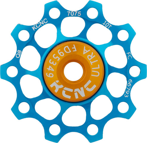 KCNC Jockey Wheel Ultra Light Schalträdchen - blau/10 Zähne