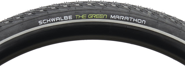 Schwalbe Cubierta de alambre Green Marathon Performance ADDIX Eco 28" - negro-reflejante/28 /40 /40-622/1.5 