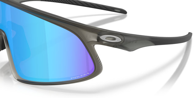 Oakley Lunettes de Sport RSLV 141 - matte grey smoke | prizm sapphire