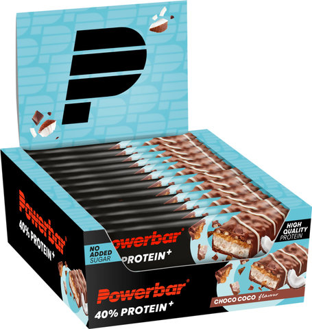Powerbar 40% Protein+ Crisp Riegel - 12 Stück - choco coco | choco coco