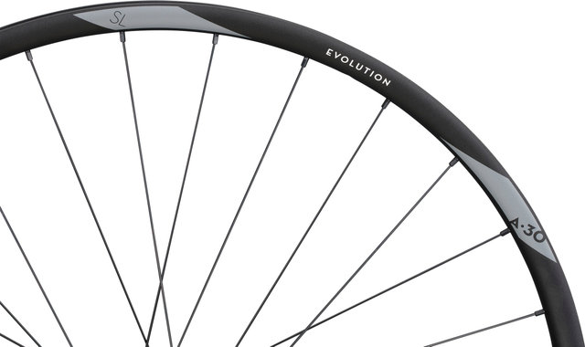 NEWMEN Juego de ruedas Evolution SL A.30 FADE Boost Disc 6 agujeros 29" - black black | Shimano Micro Spline | Boost | 148 mm | 110 mm | Boost | 29" | 110 mm | Shimano Micro Spline | 110 mm | 148 mm