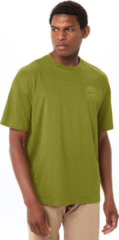 VAUDE Camisa Casual de Ciclista - dark leaf | S