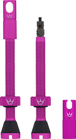 Peaty's Holeshot Fast Flow tubeless valves - punch | Presta Valve (SV) | 60 mm