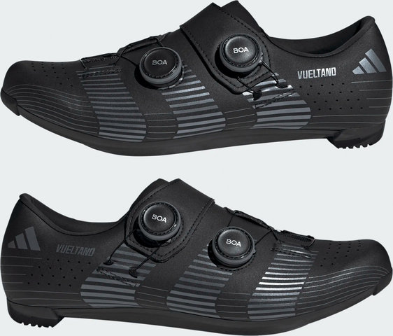 adidas Cycling Chaussures de vélo de route en carbone Vueltano - cblack cblack ftwwht | 46 2/3
